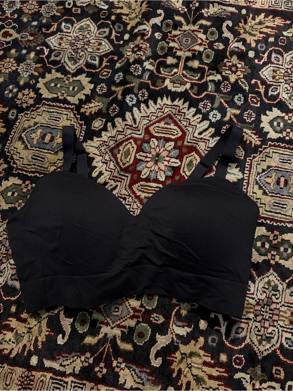 Smart mint Essentials Black Convertible Seamless Bralette